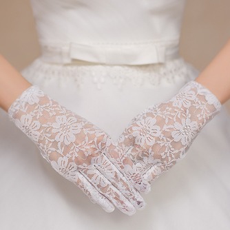 Gants de mariage Short White Éternel Dentelle multifunctional - Page 1