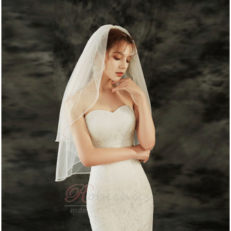 Voile de mariée mode accessoires de mariage en diamant cousu à la main voile photo voile - Page 4