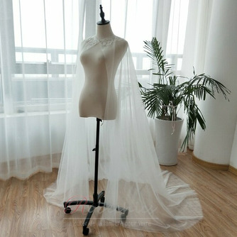 200CM Cape de mariage double tulle châle châle de mariage - Page 3