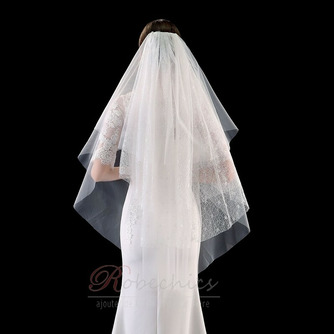 Nouveau voile photo de mariée voile couche de voile court avec voile de peigne voile simple - Page 5