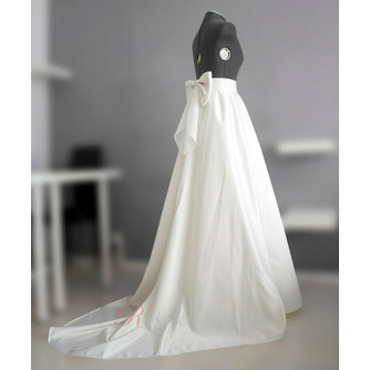 avec un gros arc jupe de mariée jupe en satin de mariage robe de mariée séparée jupe personnalisée - Page 2