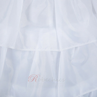 Robe de mariée mariée jupon quatre anneaux en acier quatre volants jupon élastique corset jupon - Page 4
