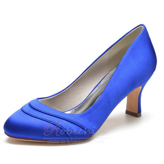 Chaussures de soirée à talons hauts en satin sexy à bout ouvert - Page 6