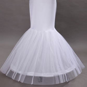 Jupon de mariage Elastic material Single rims White Mermaid Spandex - Page 3