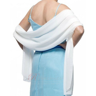 Robe de soirée châle écharpe en mousseline de soie châle avec protection solaire châle long 200CM - Page 3