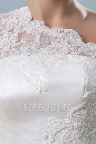 Robe de mariée Formelle Empire Sans Manches Épaule Asymétrique - Page 6