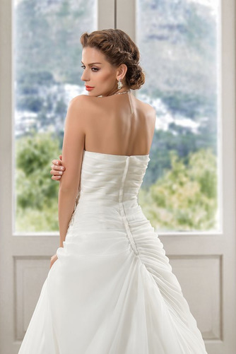 Robe de mariée Corsage Avec Bijoux Longueur au sol Naturel taille - Page 3