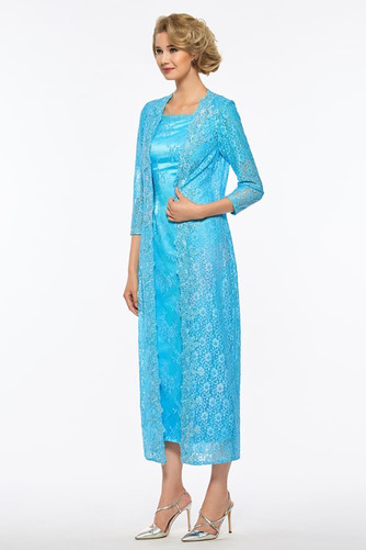 Robe Mère de Mariée Norme Avec la veste Formelle Col Carré aligne - Page 3