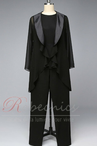 Robe de mère pantalon de costume Manche de T-shirt Formelle Triangle Inversé - Page 3