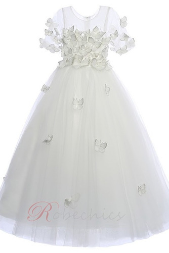 Robe Cortège Fille Zip Naturel taille Manche Courte Hiver Balançoire - Page 5
