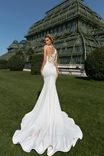 Robe de mariée Dos nu Appliquer Moderne Exquisite Traîne Moyenne - Page 2