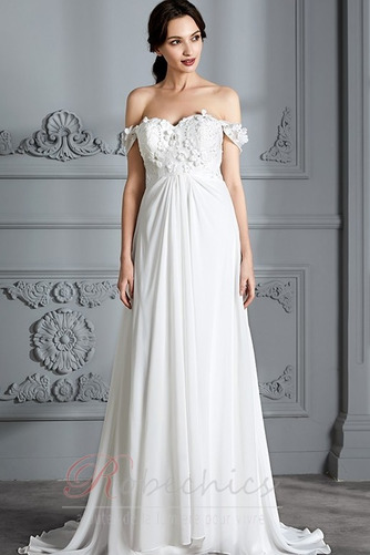 Robe de mariée Épaule Dégagée Jardin Longue taille haut Médium - Page 2