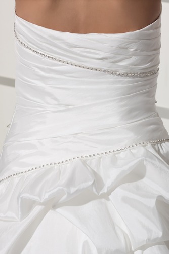 Robe de mariée Sans bretelles Dos nu Taille chute Perle mini Été - Page 6