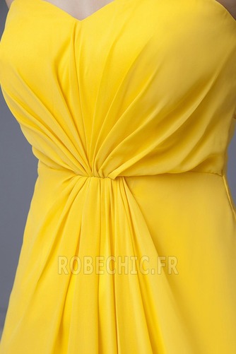 Robe Demoiselle d'Honneur Empire Ruché Epurée Chapelle Chiffon - Page 6