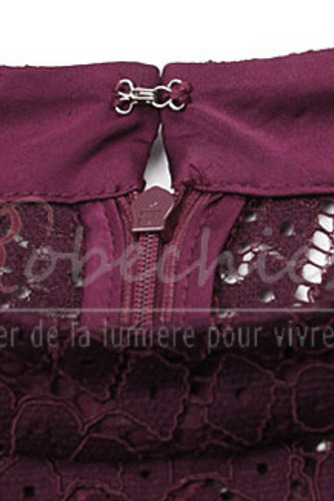 Robe Mère de Mariée Elégant Naturel taille Manquant Longueur Genou aligne - Page 6