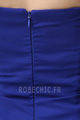 Robe Demoiselle d'Honneur Traîne Courte Petites Tailles Bleu foncé - Page 7