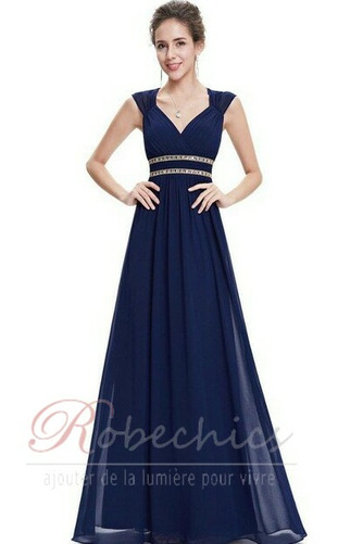 Robe de Soirée Fermeture éclair Sans Manches Au Drapée Naturel taille - Page 11