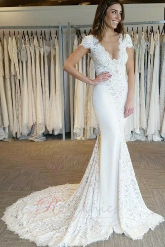 Robe de mariée Simple Longue Été Au Drapée Naturel taille Plage - Page 1