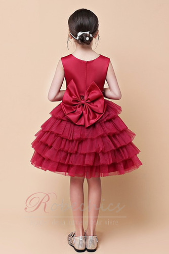 Robe Cortège Fille Nœud à Boucles Multi Couche Col ras du Cou - Page 3