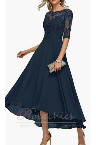 Robe de mère pantalon de costume Longueur Cheville Col Bateau A-ligne Naturel taille - Page 2