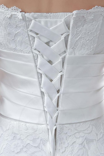 Robe de mariée Lacet Mince Chic Naturel taille Orné de Rosette - Page 3