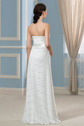 Robe de mariée Empire Sans Manches Décolleté Dans le Dos Sans bretelles - Page 3