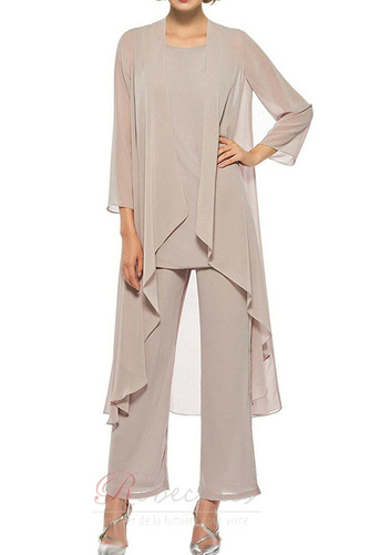 Robe de mère pantalon de costume Luxueux Longueur Cheville Naturel taille Mousseline de soie - Page 2