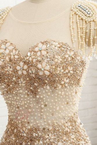 Robe de Soirée Sans Manches Épaule Dégagée Éternel Zip Naturel taille - Page 11