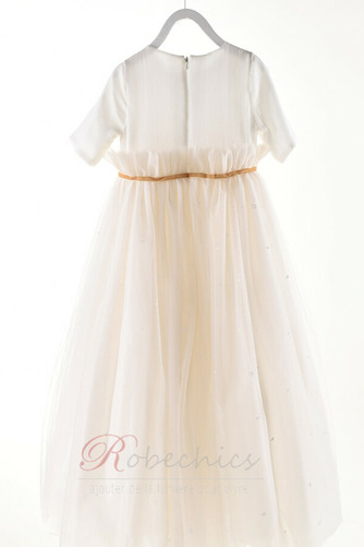 Robe Cortège Fille a ligne Manche Courte Manche de T-shirt Simple - Page 8