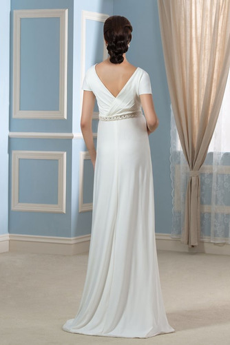 Robe de mariée Simple Train de balayage Chiffon rider Rivage taille haut - Page 2