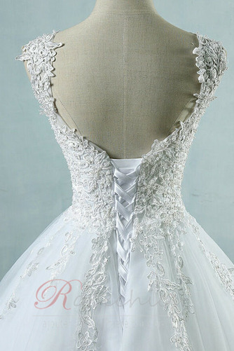 Robe de mariée Hiver Lacet Poire col coeur Cérémonial Tissu Dentelle - Page 3