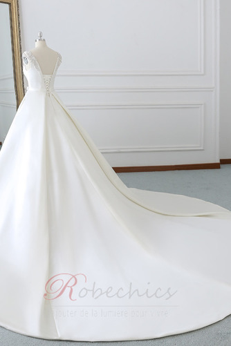 Robe de mariée aligne Lacet Triangle Inversé Salle Longueur au sol - Page 4