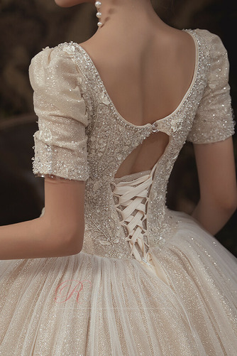 Robe de mariée Tulle Au Drapée À la masse Cérémonial Naturel taille - Page 6