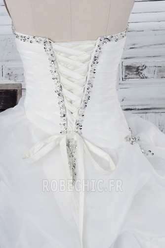 Robe de mariée Printemps Asymétrique Perle Naturel taille Plage - Page 5