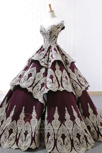 Robe de mariée Lacet Printemps A-ligne Cérémonial Mancheron Chapelle - Page 3