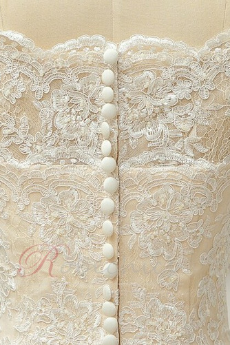 Robe de mariée Couvert de Dentelle Cérémonial Salle Bouton Tulle - Page 9