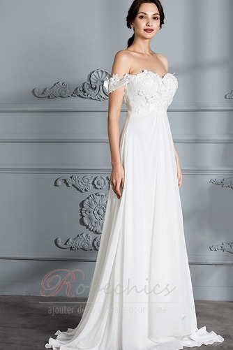 Robe de mariée Épaule Dégagée Jardin Longue taille haut Médium - Page 5