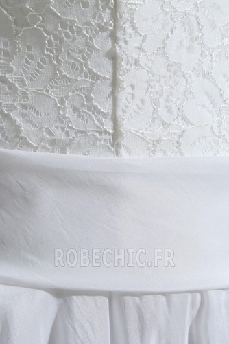 Robe de mariée Blanche Fermeture éclair Norme Longueur Genou A-ligne - Page 8