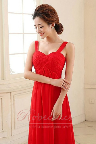 Robe Demoiselle d'Honneur Norme Plissé Naturel taille Empire Chaussez - Page 5