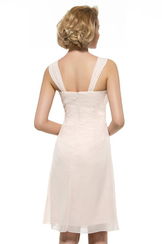 Robe Mère de Mariée 3/4 Manche aligne Zip 2 Pièces Epurée Chiffon - Page 3