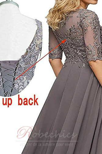 Robe de mère pantalon de costume Longueur Cheville Col Bateau A-ligne Naturel taille - Page 3