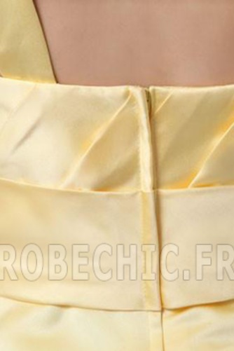 Robe Demoiselle d'Honneur Satin Élastique aligne Sans Manches - Page 7