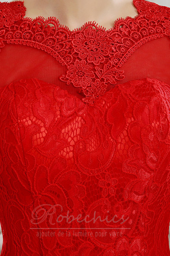 Robe de mariée Elégant Poire De plein air Sirène Tissu Dentelle - Page 4