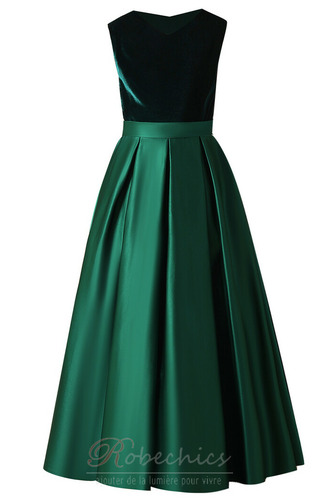 Robe Cortège Fille Elégant Naturel taille Sans Manches aligne - Page 3