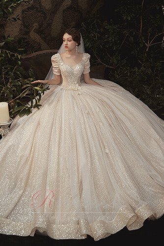 Robe de mariée Tulle Au Drapée À la masse Cérémonial Naturel taille - Page 3