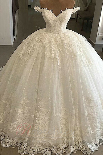 Robe de mariée Hiver Cérémonial Dentelle Sans Manches Chaussez - Page 1