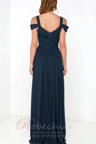 Robe de Soirée Sans Manches Elégant Naturel taille Printemps a ligne - Page 4