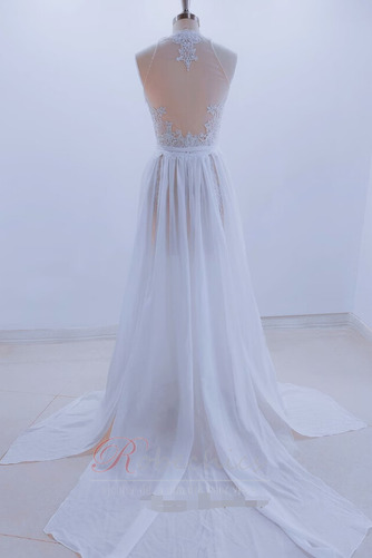 Robe de mariée Dentelle Chiffon Sans Manches De plein air Gazer Elégant - Page 6