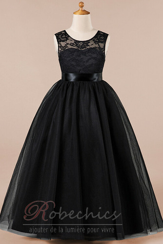 Robe Cortège Fille Nœud à Boucles A-ligne Zip Formelle Orné de Nœud à Boucle - Page 6