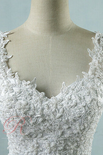 Robe de mariée Hiver Lacet Poire col coeur Cérémonial Tissu Dentelle - Page 5